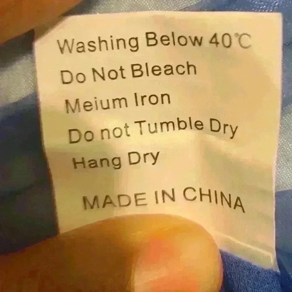 NWT Brach Brach Women's Sheer Blue Button-Up Blouse – Size XS - Picture 8 of 9